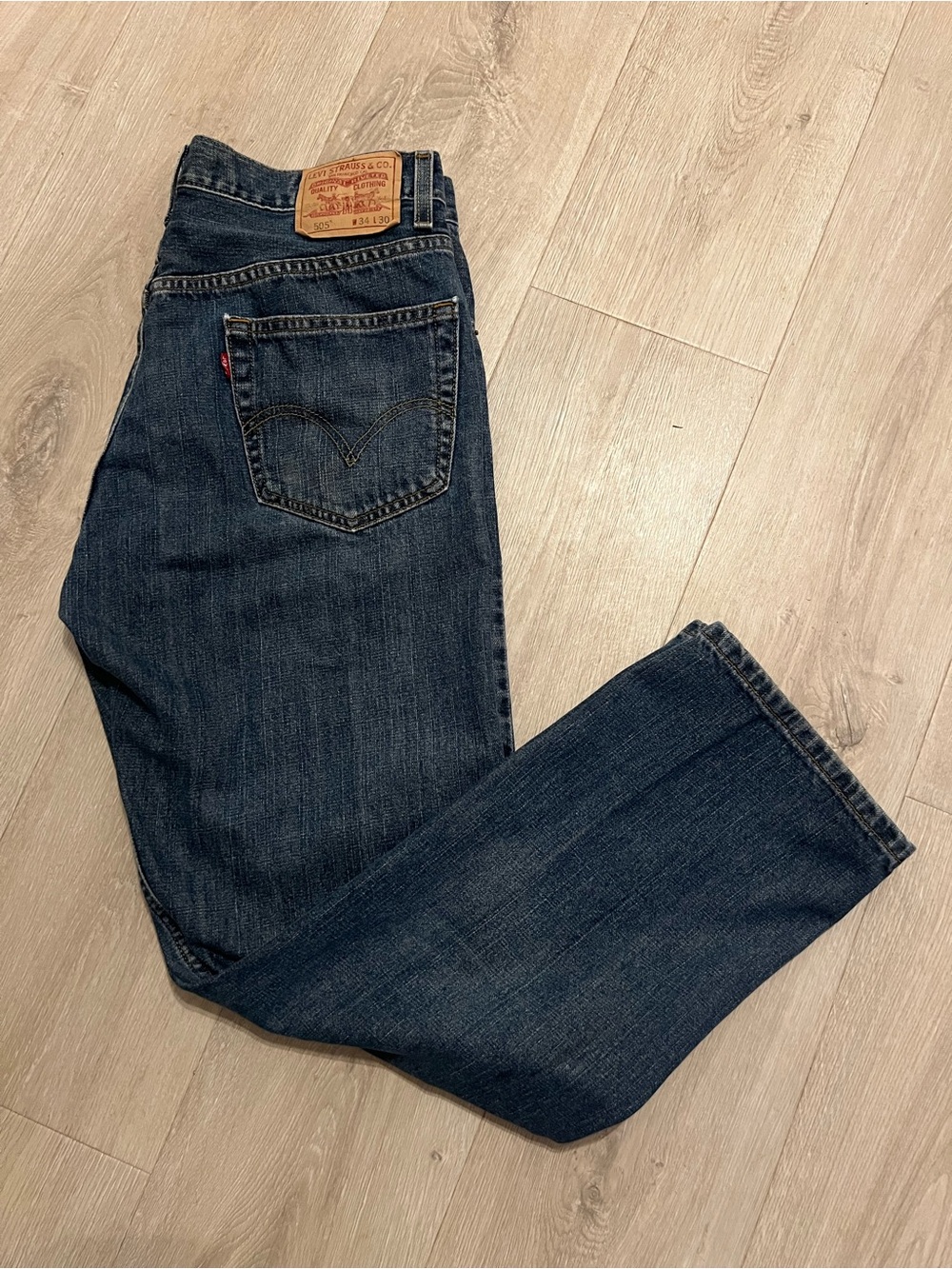 Levi's Men's Indigo Straight-Leg Jeans
